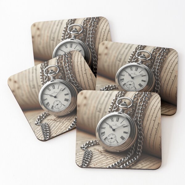 Item preview, Silver Pocket Watch Chain on Manuscript designed and sold by semenol.