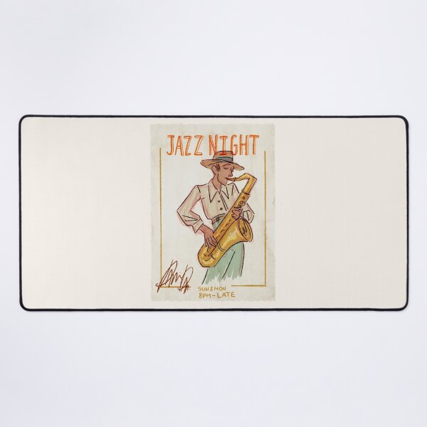 Item preview, Summer Jazz Vintage Music art, Jazz Art, summer aesthetic, Restaurant, Cafe decor, Boho eclectic art designed and sold by DanniDan.