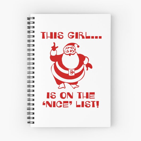 Item preview, This Girl Is On The Nice List designed and sold by Normbot2000.