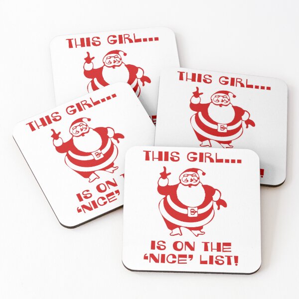 Item preview, This Girl Is On The Nice List designed and sold by Normbot2000.
