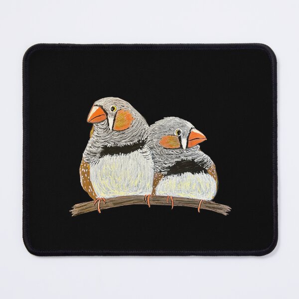 Item preview, Zebra Finch Pair on Branch designed and sold by TheArtyOne11.
