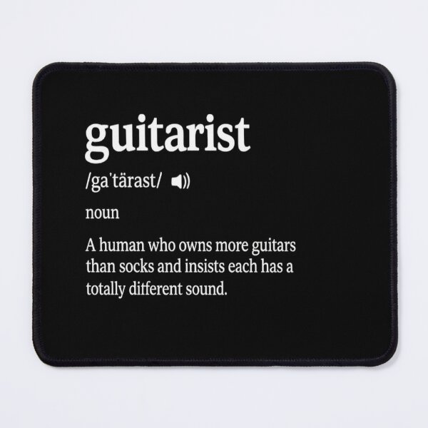Item preview, Guitarist Definition A Human Who Owns More Guitars designed and sold by AmazingViews.