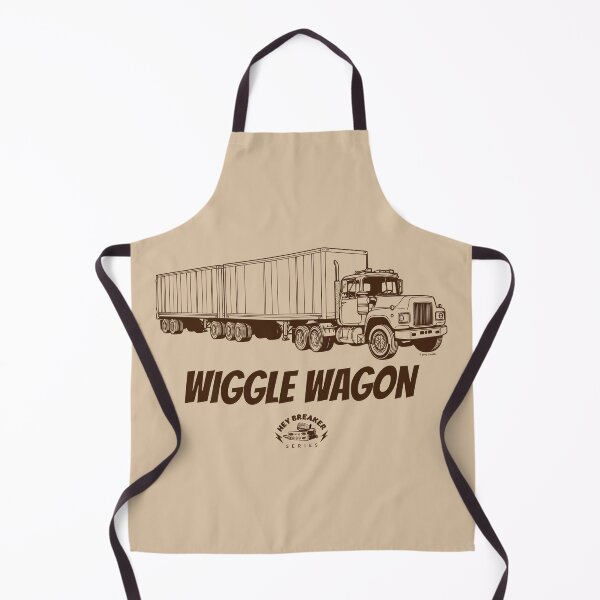 Item preview, Wiggle Wagon – CB Slang Multi-Trailer Rig designed and sold by Automotive Art by Greg.