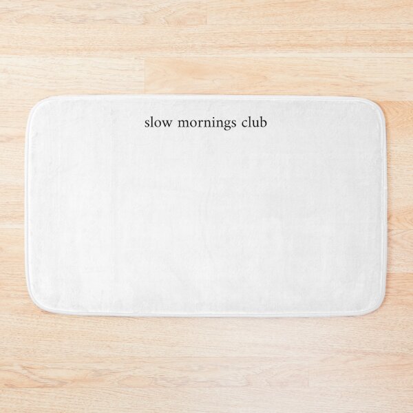 Item preview, Slow Mornings Club designed and sold by krystalRomanart.