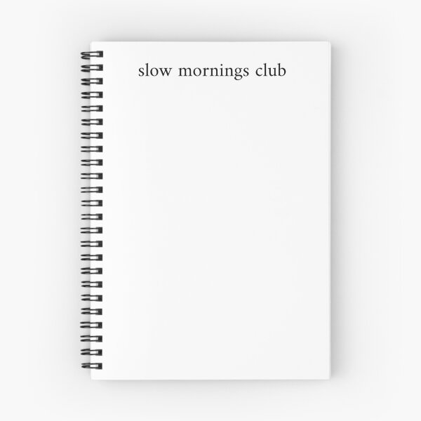 Item preview, Slow Mornings Club designed and sold by krystalRomanart.