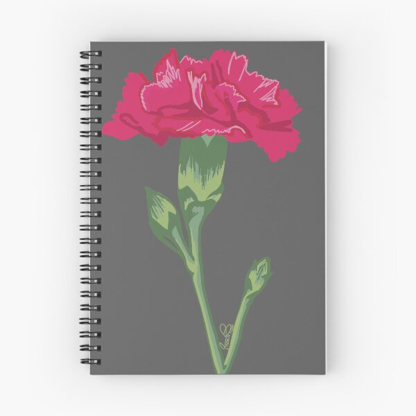 Item preview, Carnation – Minimalist botanical illustration designed and sold by À fleur de forme.