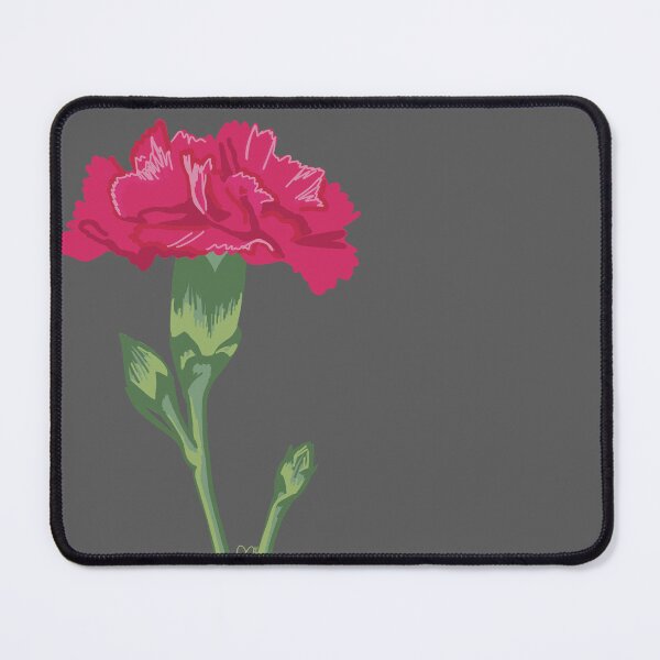 Item preview, Carnation – Minimalist botanical illustration designed and sold by À fleur de forme.