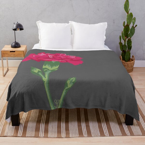 Item preview, Carnation – Minimalist botanical illustration designed and sold by À fleur de forme.