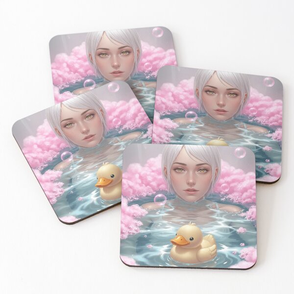 Item preview, cute girl bathing designed and sold by stereonut.