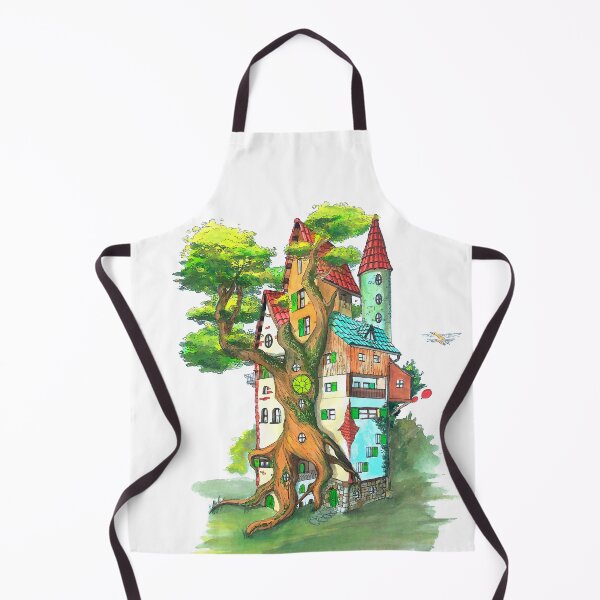 Item preview, colorful treehouse designed and sold by Beronise.