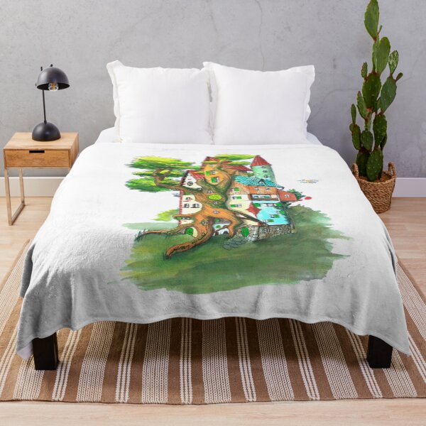 Item preview, colorful treehouse designed and sold by Beronise.