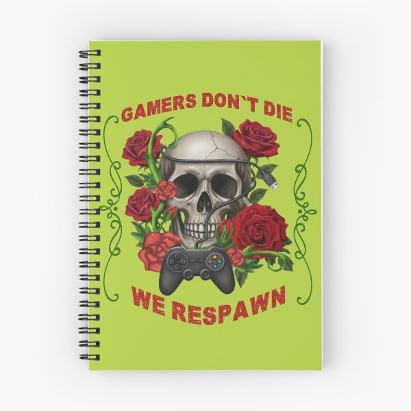 Item preview, gamer's don't die designed and sold by ASarcasticSage.