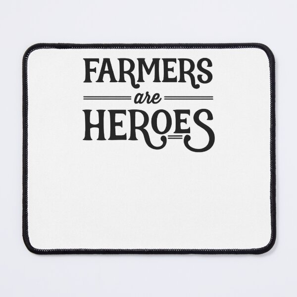 Item preview, Farmers Are Heroes designed and sold by krystalRomanart.