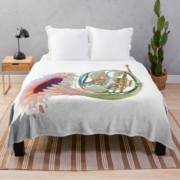 Item preview, Botanical French Horn designed and sold by InkofStars.