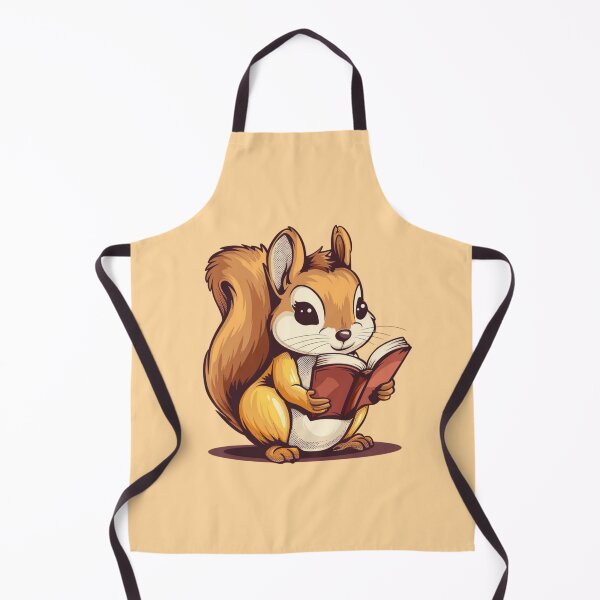 Item preview, Cute Bookish Squirrel designed and sold by bubblyrainbow.