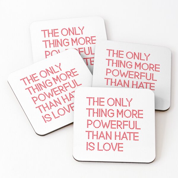 Item preview, The Only Thing More Powerful Than Hate is Love Classic T-Shirt designed and sold by Martysstore.