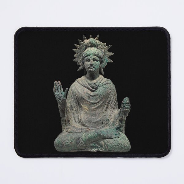 Item preview, Sakyamuni Buddha Of Gandhara (Pakistan) on Black designed and sold by AnimaliaStar.