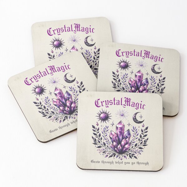Item preview, Crystal Magic — Growth, Healing & Celestial Transformation designed and sold by MysticOzzy.