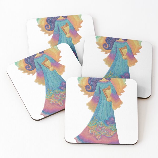 Item preview, Soft Ascent with Rainbow Gown   designed and sold by Rocky Mountain Artistry.