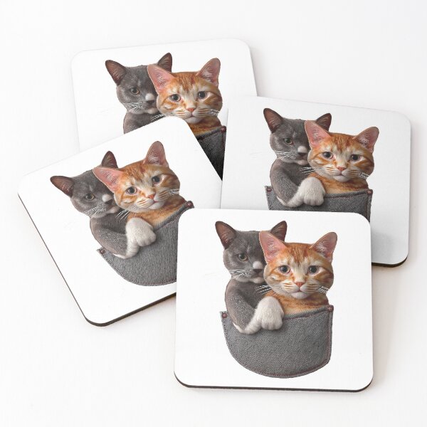Item preview, Playful Cats in a Pocket designed and sold by Rocky Mountain Artistry.