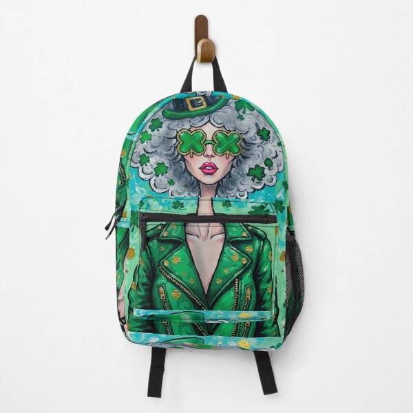 Item preview, Lucky Queen of Green - Stylized St. Patrick's Day Art designed and sold by  Ojo de Lilith.