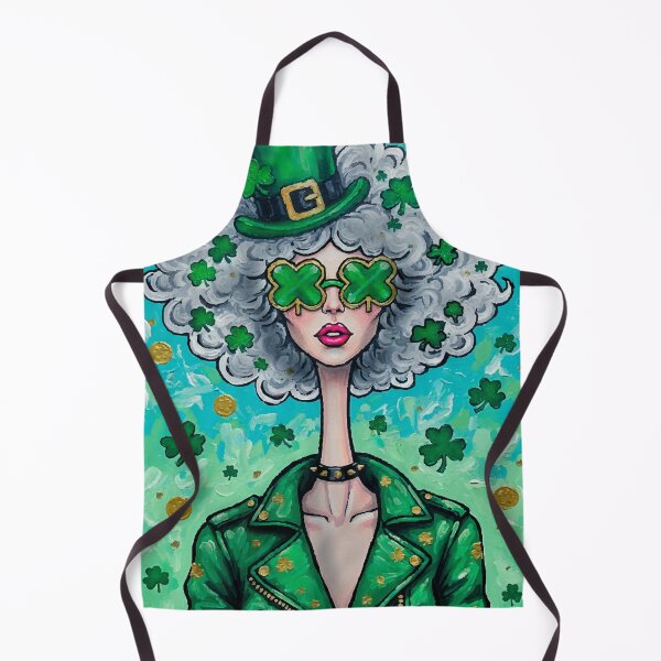 Item preview, Lucky Queen of Green - Stylized St. Patrick's Day Art designed and sold by Ojo de Lilith.