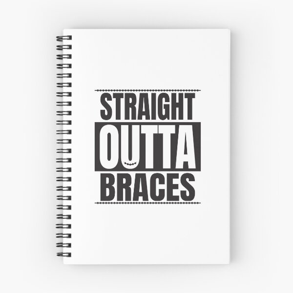 Item preview, STRAIGHT OUTTA BRACES designed and sold by Mclickster.