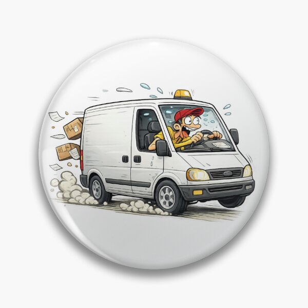 Item preview, delivery guy is on its way designed and sold by burmiszcz.