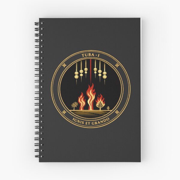 Item preview, Trumpet I — Ignis et Grando (Fire & Hail) designed and sold by Sanctum Icons.