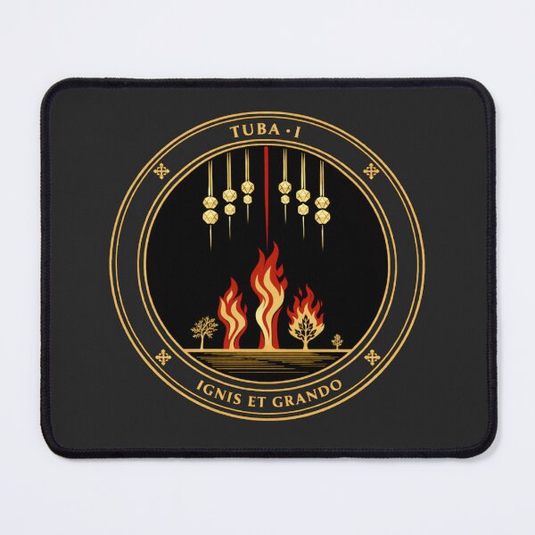 Item preview, Trumpet I — Ignis et Grando (Fire & Hail) designed and sold by Sanctum Icons.