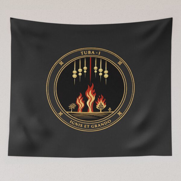 Item preview, Trumpet I — Ignis et Grando (Fire & Hail) designed and sold by Sanctum Icons.