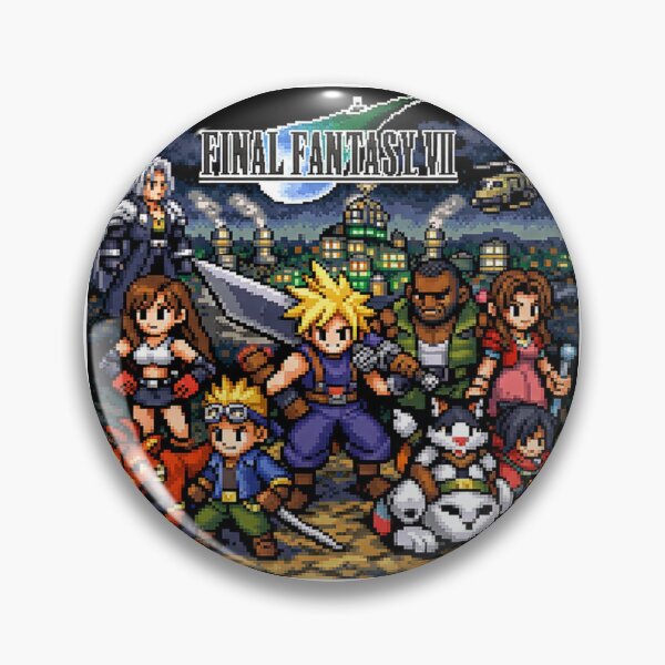 Item preview, Final Fantasy 7 Pixel designed and sold by ReelBluff.