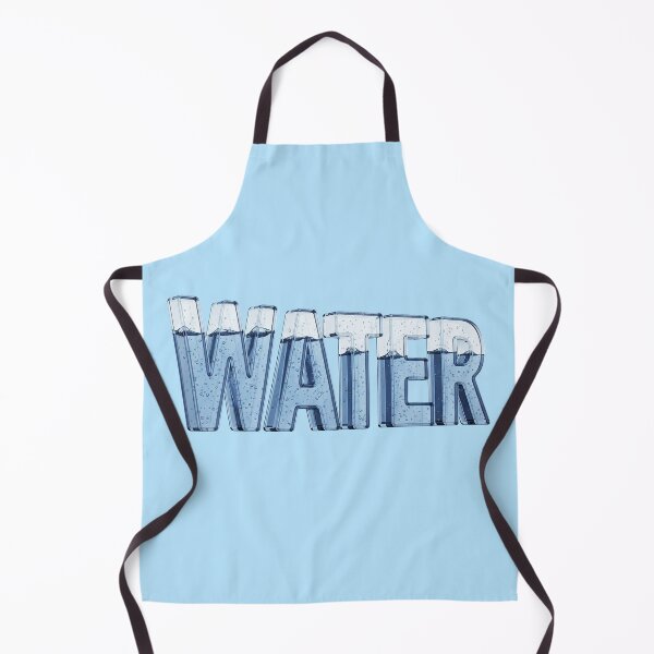 Item preview, Water – Subtle Reflective Glass Typography sign designed and sold by stereonut.