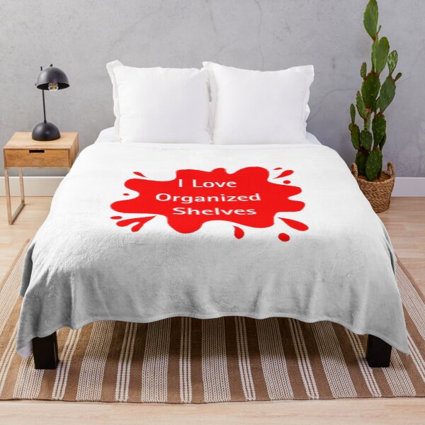 Item preview, I Love Organized Shelves Funny Organizer Quote Design designed and sold by Red BloB.