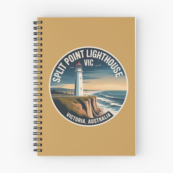 Item preview, Split Point Lighthouse, VIC – Vintage Australian Travel Badge Sticker designed and sold by Random Designs.