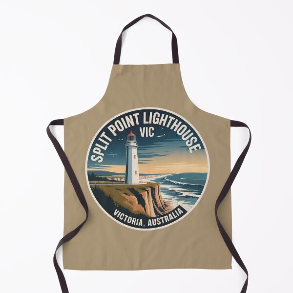 Item preview, Split Point Lighthouse, VIC – Vintage Australian Travel Badge Sticker designed and sold by Random Designs.