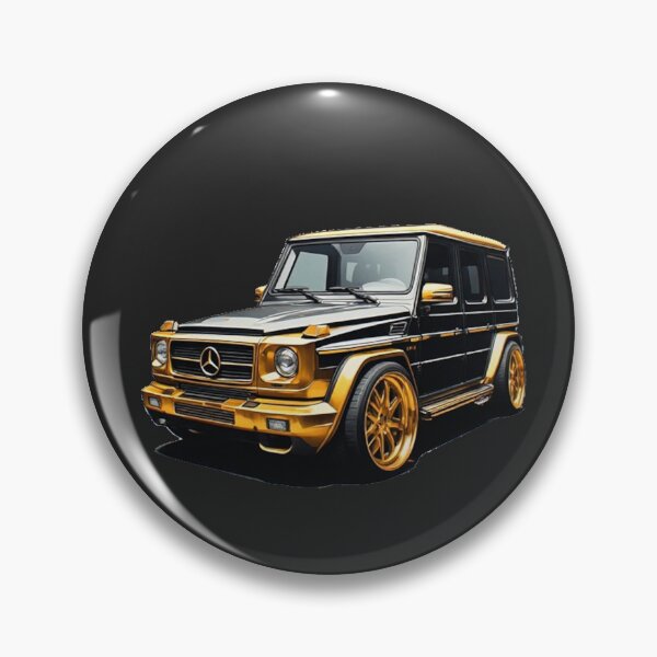 Aperçu de l'œuvre GOLDEN GEARS | La série 18k Automotive Legend / Mercedes-Benz Classe G créée et vendue par Shift-Bloom.