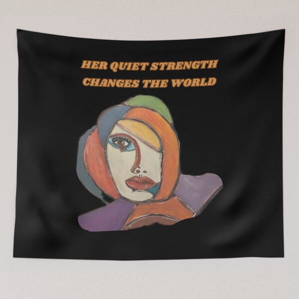 Item preview, Her quiet strength changes the world. designed and sold by mirciashop.