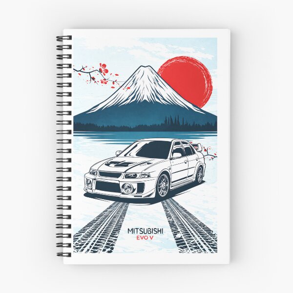 Item preview, Mitsubishi Evo 5 poster Fuji designed and sold by TheMitsuGuy.