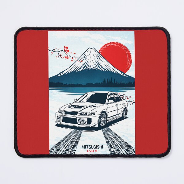 Item preview, Mitsubishi Evo 5 poster Fuji designed and sold by TheMitsuGuy.