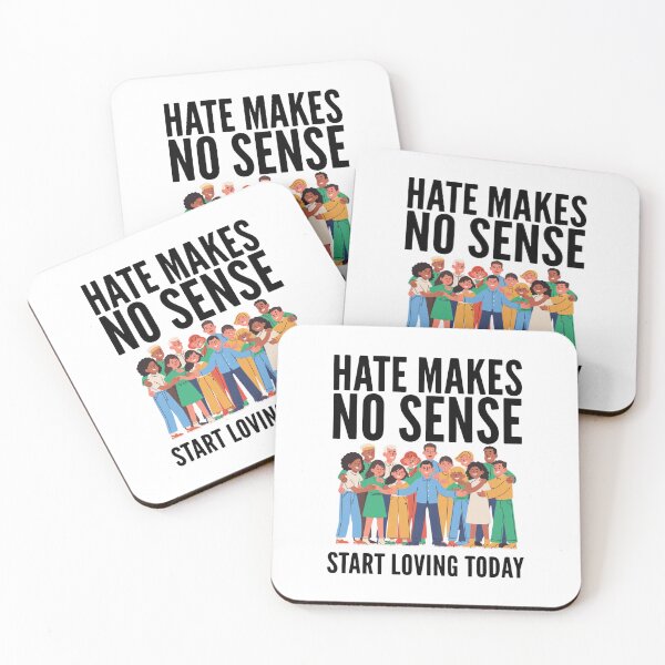 Item preview, Hate Makes No Sense – Start Loving Today Essential T-Shirt  designed and sold by Martysstore.