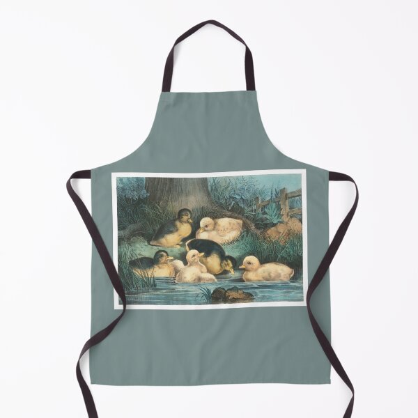 Item preview, Vintage Ducklings Art - American - Lithograph designed and sold by karwilberevivalcollection.