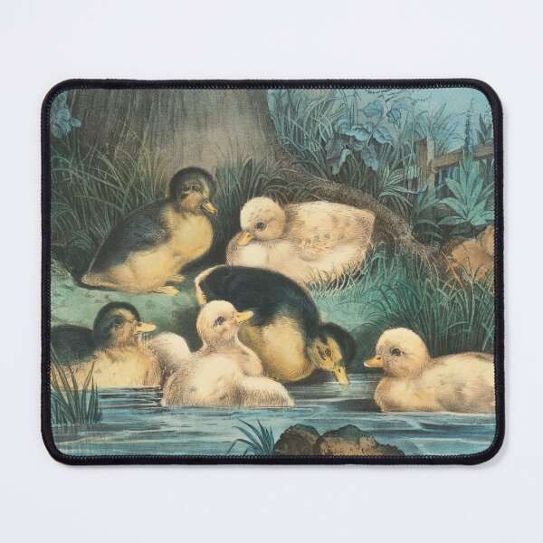 Item preview, Vintage Ducklings Art - American - Lithograph designed and sold by karwilberevivalcollection.