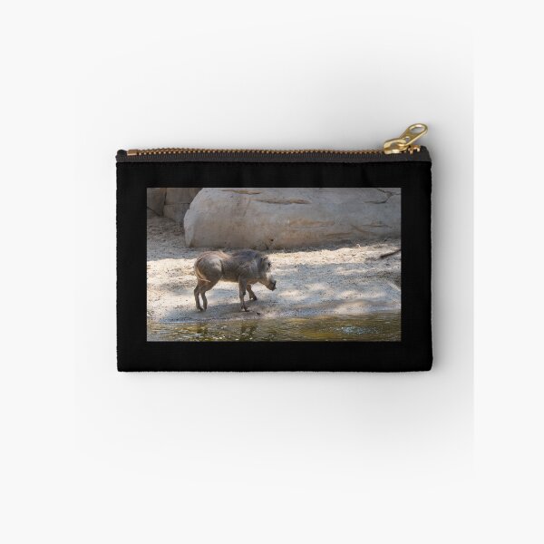 Item preview, African Warthog at the Water Hole - Wild Safari Wildlife Photography designed and sold by AbulailArt.