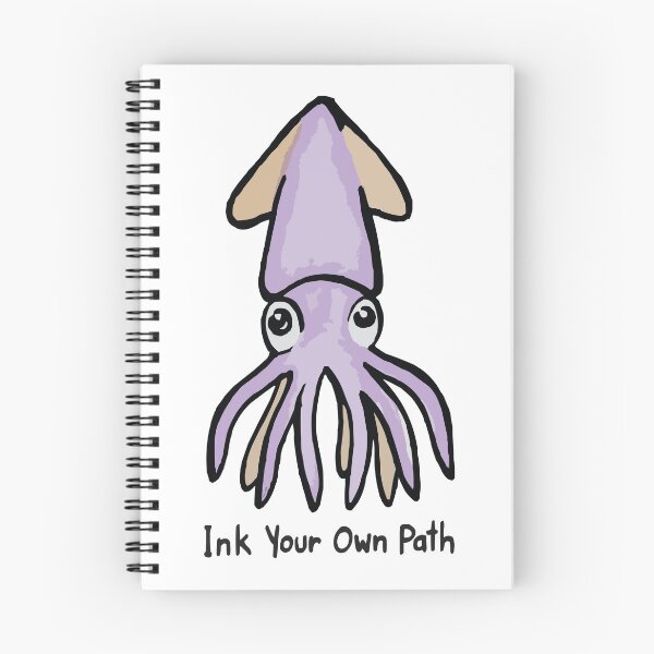 Item preview, Ink Your Own Path-Cute Squid designed and sold by OuSfian1.