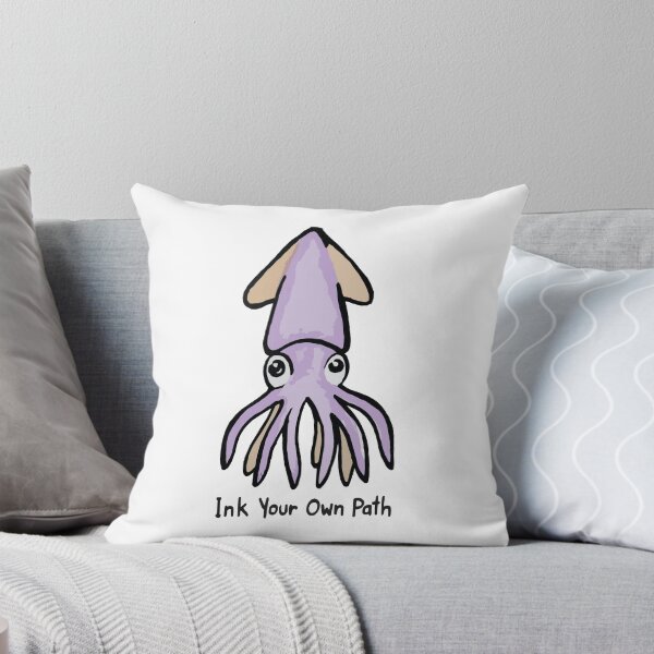 Item preview, Ink Your Own Path-Cute Squid designed and sold by OuSfian1.