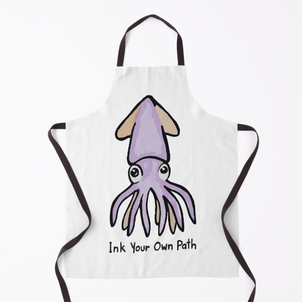 Item preview, Ink Your Own Path-Cute Squid designed and sold by OuSfian1.