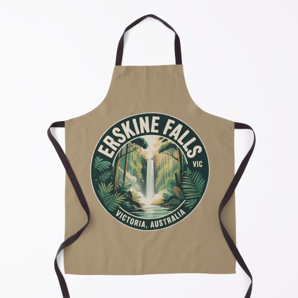 Item preview, Erskine Falls, VIC – Vintage Australian Travel Badge Sticker designed and sold by Random Designs.
