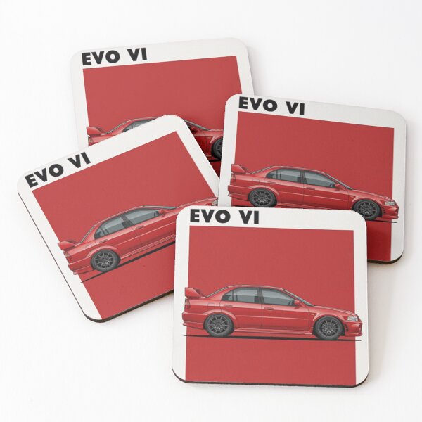 Item preview, Mitsubishi Evo 6 poster designed and sold by TheMitsuGuy.