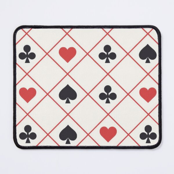 Item preview, Red Diamond Grid Casino Suit Pattern designed and sold by Auravera Designs.